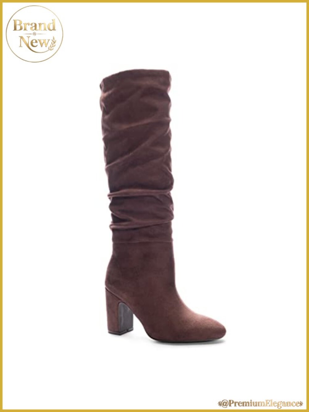 Slouchy Knee-High Boots